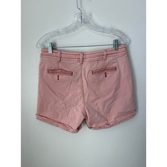 Chino by Anthropologie High Rise Pink Shorts Size 29 - Picture 5 of 8